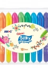 Amos silky gel crayon 12 renk