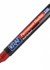 KRAF PERMANENT MARKÖR YUVARLAK UC 220 KIRMIZI