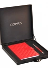 CORVUS CV 10 SET DERİ DEFTER-TÜKENMEZ KALEM SETİ