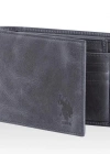 U.S. POLO ASSN. CÜZDAN DERİ GRİ PLCUZ23753