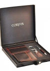 CORVUS CV 09 SET CÜZDAN-KARTLIK-ANAHTARLIK-TÜKENMEZ KALEM SETİ