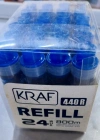 Kraf Tahtakalemi Kartuşu 440R mavi (24 lü)