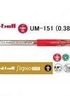 Uniball Signo DX 0.38 Jel Kalem Kırmızı/UM-151 (38) Kırmızı