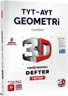 3D TYT AYT Geometri Video Destekli Defter