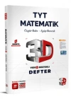 3D TYT Matematik Video Destekli Defter