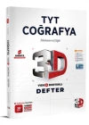 3D TYT Coğrafya Video Destekli Defter