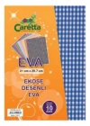 CARETTA EKOSE DESENLİ  EVA KARIŞIK 10LU