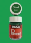 Deka Permanent 25ml Grün 64