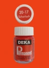 Deka Permanent 25ml Scharlach 17