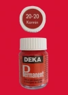 Deka Permanent 25ml Karmin 20