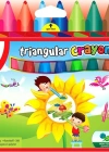 Fatih Üçgen Crayon 12 Renk Jumbo (Mum Boya)