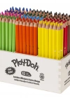 Play-Doh 12 Renk Altıgen Kuruboya 144lü Ahşap Stand