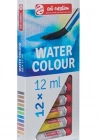 AC. WATERCOLOUR SET 12X12ML. (SULUBOYA)