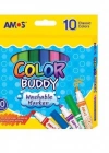 Amos Color buddy keçeli boya kalemi 10’lu (Medium)