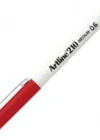 Artline 210N Keçe Uçlu Yazı Kalemi Uç:0,6mm Kırmızı
