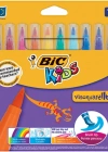BİC VISA FIRÇA UÇLU KEÇELİ BOYA KALEMİ 10LU KUTU