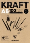 CLRF KRAFT A5 90 GR. 100 YAPRAK KISA KENARI YAPIŞKANLI