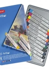 Derwent Artbar Suyla Çözünebilir Wax Pastel 12 Renk