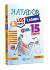 EVRENSEL 8.SINIF LGS MATADOR MATEMATİK 15 DENEME