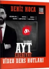 KR AKADEMİ Deniz Hoca 59 Günde AYT Edebiyat Video Ders Notları