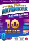 NEWTON 8. SINIF ALL STAR 1. DÖNEM MATEMETİK 10 DENEME