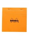 RHODIA 148*148 mm KARELİ BLOKNOT TURUNCU KAPAK