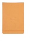 RHODIA 148*210 mm A-5 ÇİZGİSİZ RHODIA DEFTER, TURUNCU SERT KAPAK