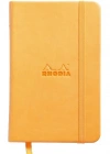 RHODIA 90*140 mm  ÇİZGİSİZ DEFTER, TURUNCU SERT KAPAK