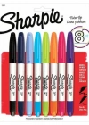 Sharpie Twin Tip 8li Bls. Permanent markör Karışık renk, 8li Bls