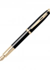 SHEAFFER 9322-0 100 SERİSİ DOLMAKALEM SİYAH ALTIN KROM