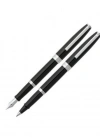 SHEAFFER 9470 SAGARIS DOLMA TÜKENMEZ SET SİYAH KROM