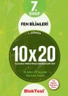 TUDEM 7. SINIF BLOKTEST FEN BİLİMLERİ 10x20 KAZANIM DENEMELERİ 1. DÖNEM