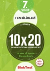 TUDEM 7. SINIF BLOKTEST FEN BİLİMLERİ 10x20 KAZANIM DENEMELERİ 2. DÖNEM