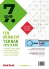 TUDEM 7. SINIF BLOKTEST FEN BİLİMLERİ TEKRAR TESTLERİ