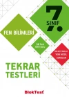 TUDEM 7. SINIF BLOKTEST FEN BİLİMLERİ TEKRAR TESTLERİ