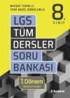 Tudem 8. Sınıf Tüm Dersler 1. Dönem Soru Bankası