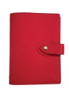 VJ MEKANİZMALI VEGAN KAPAKLI DEFTER 12x18 CM. 100 GR. 160 SYF. KIRMIZI