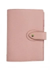VJ MEKANİZMALI VEGAN KAPAKLI DEFTER 12x18 CM. 100 GR. 160 SYF. PEMBE