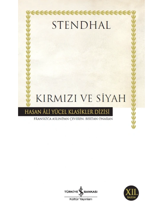 KIRMIZI VE SİYAH (K.KAPAK)