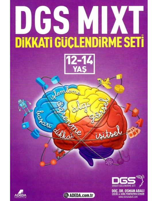 ADEDA Dikkati Güçlendirme Seti Mıxt 12-14 Yaş