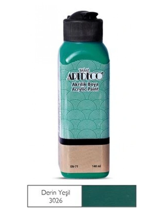 Artdeco Akrilik Boya 140ml Derin Yeşil 3026