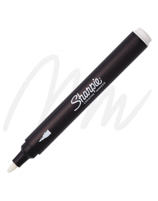 SHARPIE AKRİLİK MARKÖR YUVARLAK UÇ BEYAZ