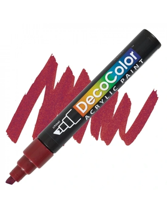 MARVY AKRİLİK MARKÖR 6 MM UÇ ENGLISH RED