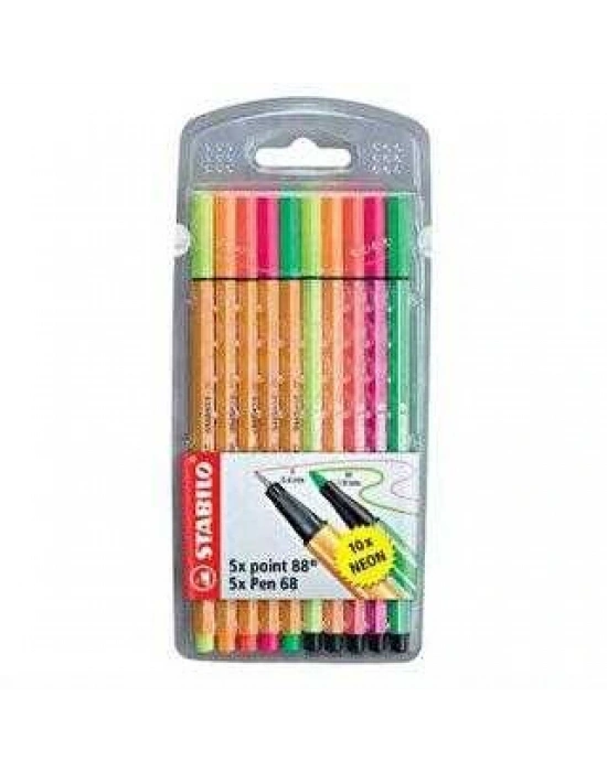 Stabilo neon Point 88*5 Pen 68*5