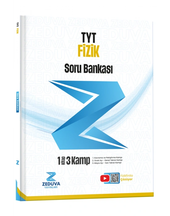 Zeduva Fizikfinito TYT Fizik 1 Kitap 3 Kamp Soru Bankası