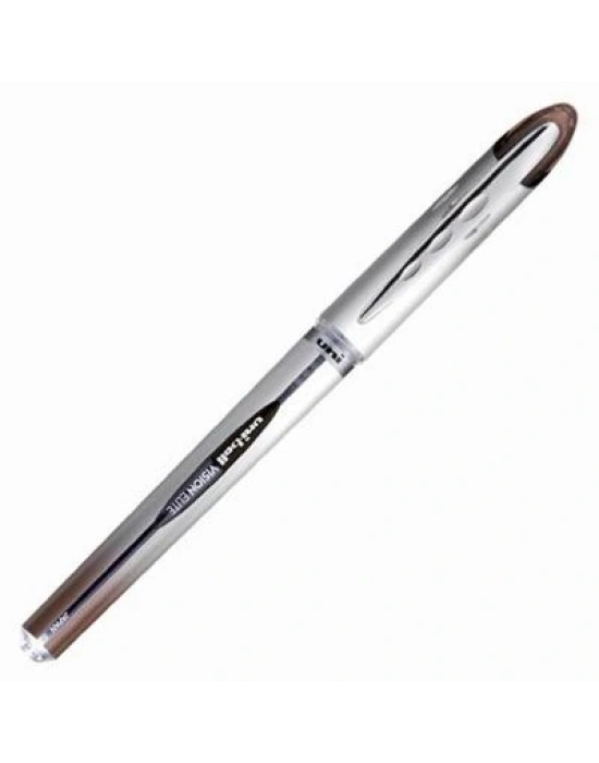 Uniball VISION ELITE BS 0.8 Roller Kalem KahveSiyah/UB-200B KahverengiS