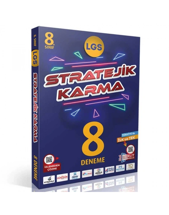 PARAF 8. Sınıf LGS Stratejik Karma 8 Fasikül Deneme