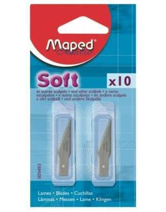 MAPED SOFT Kesici Yedek Bıçak 10luk