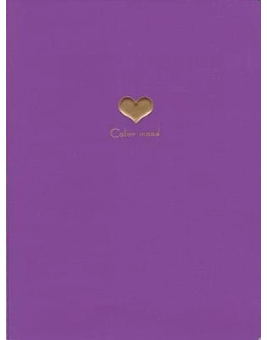 VİNTAGE LABEL A4 İÇİ RENKLİ SAYFALI DEFTER