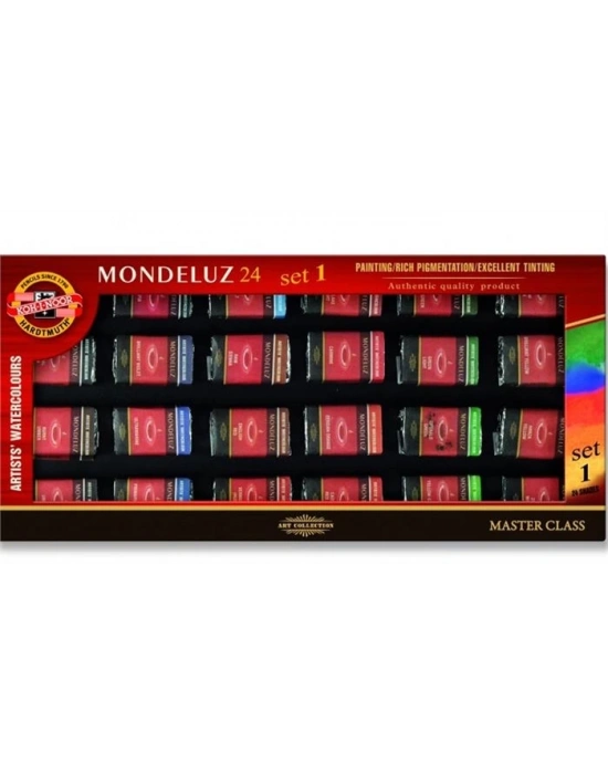 Set of artists´ aquarell colours 24 I.